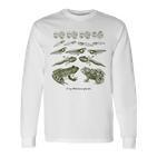 Frog Tadpole Life Cycle Metamorphosis Biology Science Langarmshirts