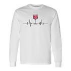 Heartbeat Wildberry Lillet Fruits Cocktail Summer Alcohol Gray Langarmshirts