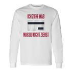 Ich Ziehe Was Du Nicht Ziehst Slogan Tekk Hardtekk Raven Langarmshirts