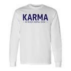 Karma Nur Gutes Karma Langarmshirts