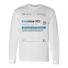 Ketamine Hci Keta Trip Rave Festival Techno Langarmshirts