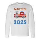 Kinder Feuerwehr Kindergarten 2025 Ich Komme Tatü Tata Kiga Kita Langarmshirts