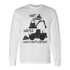 Landscape Gardener Hard Saying Gardener Garden Langarmshirts