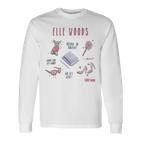 Legally Blonde Elle Woods Sketches Langarmshirts