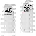 Nasa Worm Logo Langarmshirts