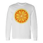 Orange Costume Fruit Orange Carnival Last Minute Langarmshirts