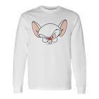 Pinky And The Brain Brain Langarmshirts