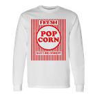 Popcorn Carnival Costume Langarmshirts