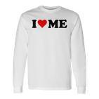 Red Heart I Love Me Langarmshirts