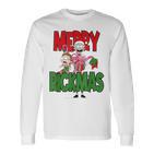 Rick & Morty Merry Rickmas Blue Langarmshirts