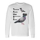 Taube Meme Langarmshirts