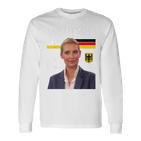 Team Alice For Germany Weidel 2025 Blue Langarmshirts