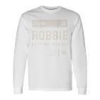 Team Robbie Lifetime Member Name Robbie Langarmshirts