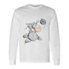 Wollyball Iolleyball Sheep Word Game Funolleyball Player Langarmshirts