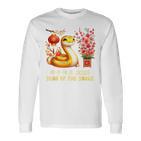 Year Of The Snake 2025 Lunar Chinese New Year Red Red Langarmshirts