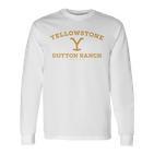 Yellowstone Dutton Ranch Gold Pocket Logo Long-Sleeved S Langarmshirts