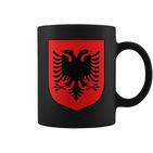 Albania Flag Alban Kosovo Albanian Shqiptar Tassen