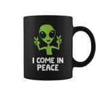 Alien I Come In Peace Space Rave Edm Music Alien Tassen