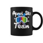 Apres-Ski Team Skiing Snowboarding Without Alcohol Motif Tassen