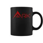 Ark Kryptocurrency -Intage & Distressed Logo Tassen