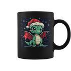 Christmas Mood With A Cosy Dragon For Festive Days Tassen