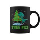 Christmas Tree Rex Dinosaur Fan Children's Christmas Tree Tassen