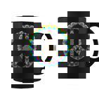 Colourful Hippie Retro Peace Peace Sign Tassen