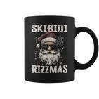 Cool Santa Claus With Sunglasses Skibidi Rizzmas Tassen