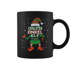 Coolster Uncle Elf Partner Look Family Outfit Christmas Tassen