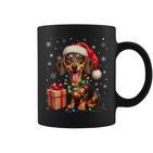 Dachshund Christmas Dachshund Tassen