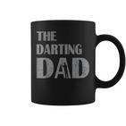 The Darting Dad Dartsport Darter Sprüche Dartboard Tassen