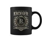 Das Ist Ein Kroeger Ding Kroeger Name Tassen