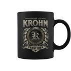 Das Ist Ein Krohn Ding Krohn Name Tassen