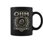 Das Ist Ein Ohm Ding Ohm Name Tassen