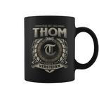 Das Ist Ein Thom Ding Thom Name Tassen