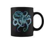 Deep Sea Blue Octopus In Combat Posture Tassen