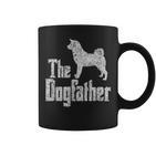 The Dogfather Akita Inu Dog Silhouette Tassen