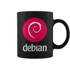 Double-Sided Debian Linux Software Of The Dedicated Community Tassen