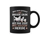 Farmers & Cow Motif Farm Beef Herd Cow Shepherd S Tassen