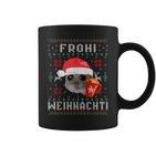 Frohi Weihnachti X Sad Hamster Meme Xmas Wine Mulled Wine Tassen