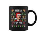 Ugly Jumper Merry Easter Biden Christmas Tassen