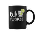 Ginfluencer Cocktail Gin Tonic Juniper Schnapps Alcohol Tassen