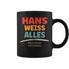 Hans Weiss Alles Hans Tassen