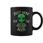 Just Here For The Beer Alien Graphic Beer Tassen