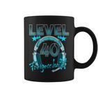 Level 40 Years Birthday Man Woman 1982 Gamer Tassen