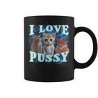 I Love Pussy Cat Tassen