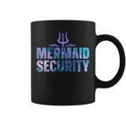 Mermaid Security Dad Mermaid Family Mermaid Squad Tassen