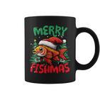 Merry Fishmas Fish Christmas Tassen