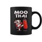 Moo Thai Muay Thai Cow Thai Boxing For Children Muay Thai Tassen