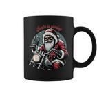 Motorcycle Santa Claus Biker Christmas & Women Tassen